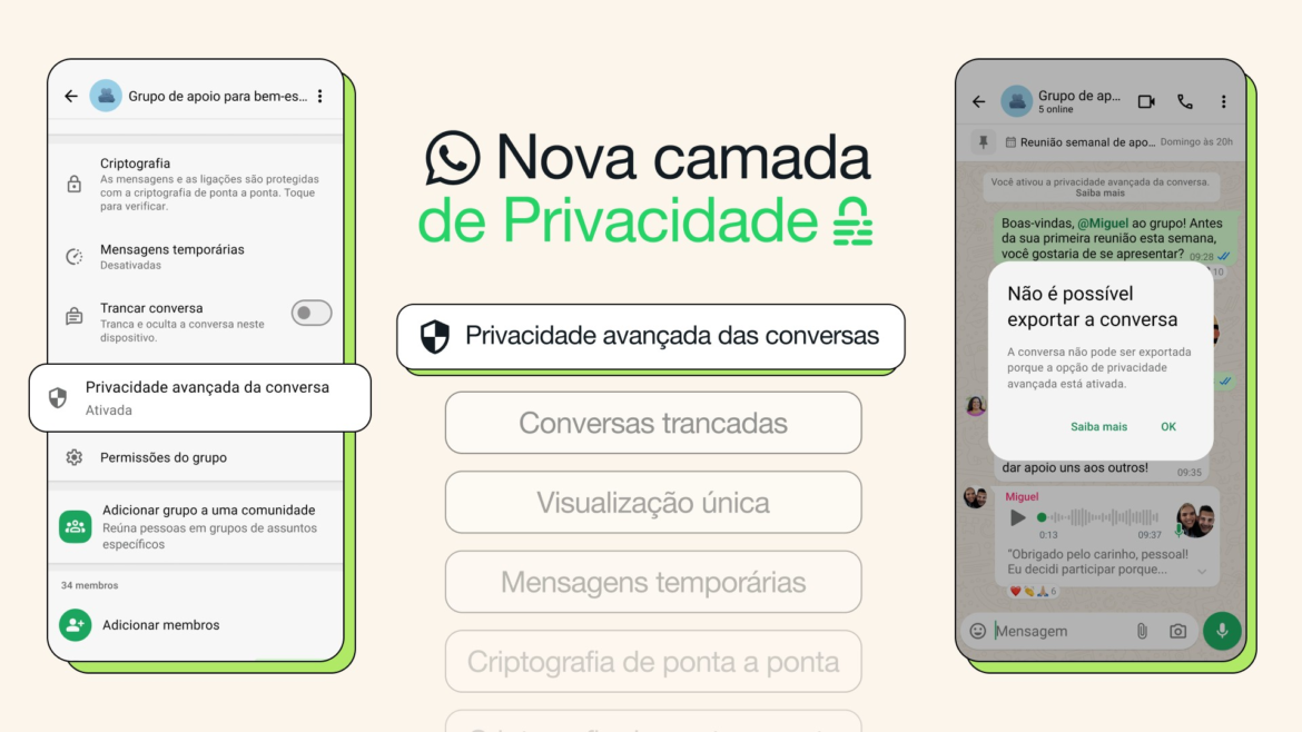 whatsapp-tem-nova-ferramenta-contra-‘vazamento’-de-conversas;-veja-como-usar
