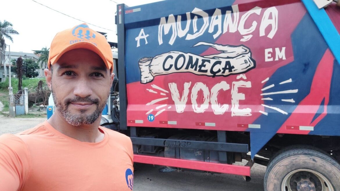 gari-formado-em-letras-faz-sucesso-nas-redes-com-humor,-reflexoes-e-rotina-de-trabalho