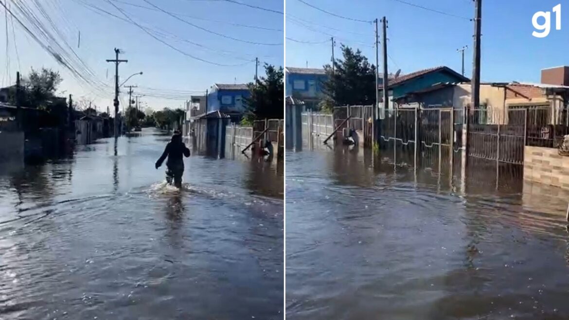 municipio-do-rs-que-teve-90%-do-territorio-inundado-nas-enchentes-de-2024-volta-a-alagar