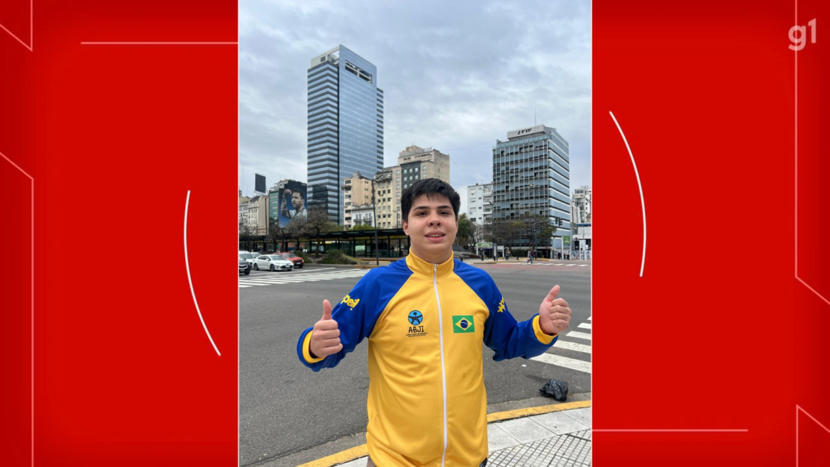 judoca-autista-do-df,-que-teve-mala-extraviada-com-quimono,-recebe-bagagem-a-tempo-de-competir-na-argentina