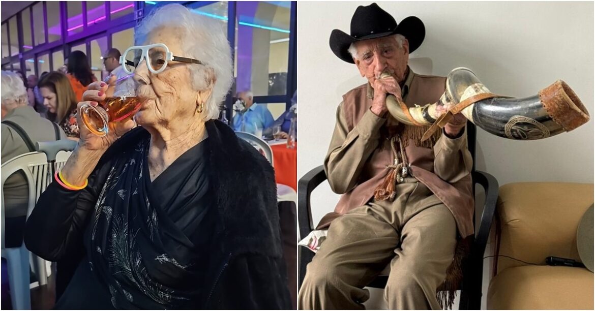 pinga-e-berrante:-idosos-centenarios-celebram-longevidade-com-habitos-inusitados