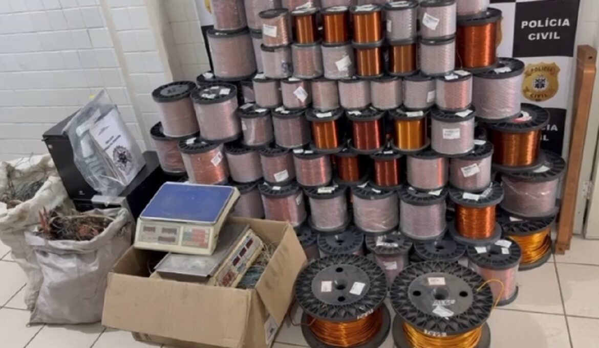 megarrede-de-furto-de-cobre-que-movimentou-r$-30-milhoes-e-alvo-de-operacao-em-mg,-rj-e-ba