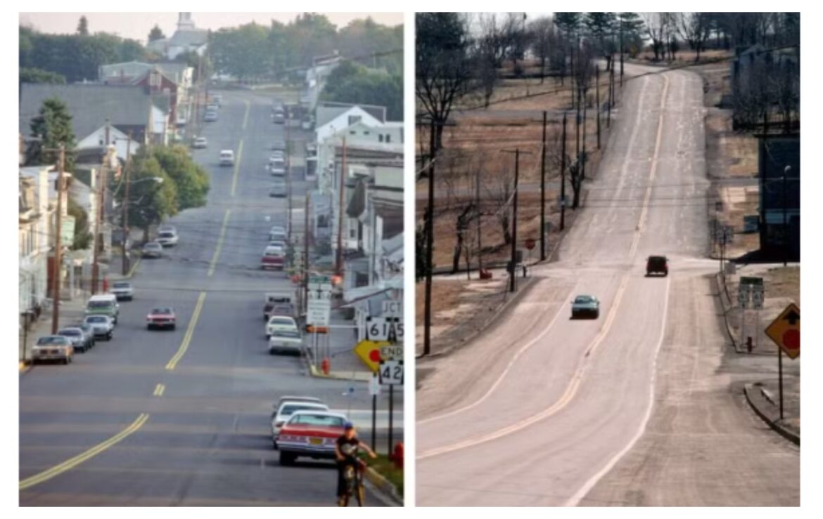 bombou-no-g1:-cidade-fantasma-que-inspirou-filme-de-terror-pega-fogo-ha-60-anos-—-e-seguira-queimando
