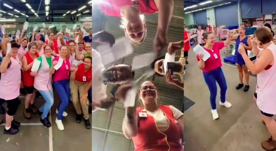 video:-empresa-de-sc-presenteia-mais-de-2,5-mil-funcionarios-com-bilhetes-da-mega-sena-da-virada