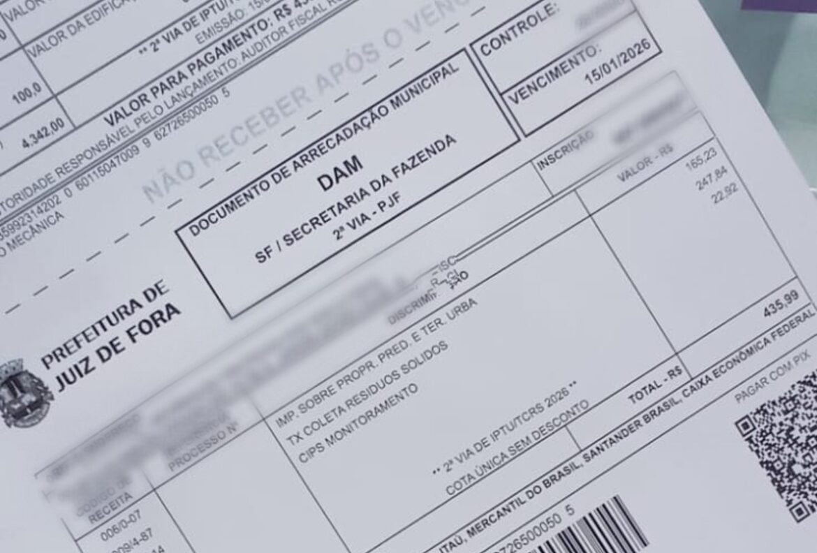 iptu-2026-em-juiz-de-fora:-veja-como-consultar-valores-atualizados-apos-prefeitura-revogar-decreto-que-aumentava-imposto-em-17-areas-da-cidade